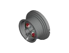Canimex Torque Force TF D400-54 M102-1375 High Lift Drums 1in Door Weight 250kg Door Height HL 1376mm left hand side