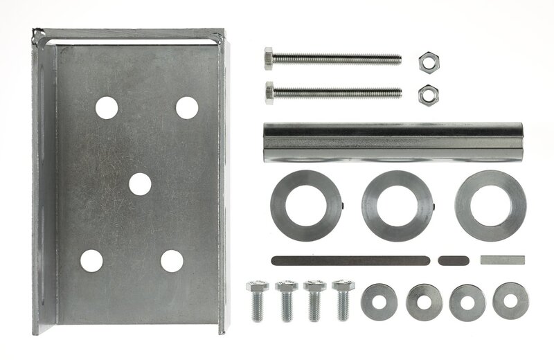 MFZ Marantec Ovitor AKT-AS K4+25.4 mounting kit: K4 bracket and 25.4 mm plug-in shaft for chain drives