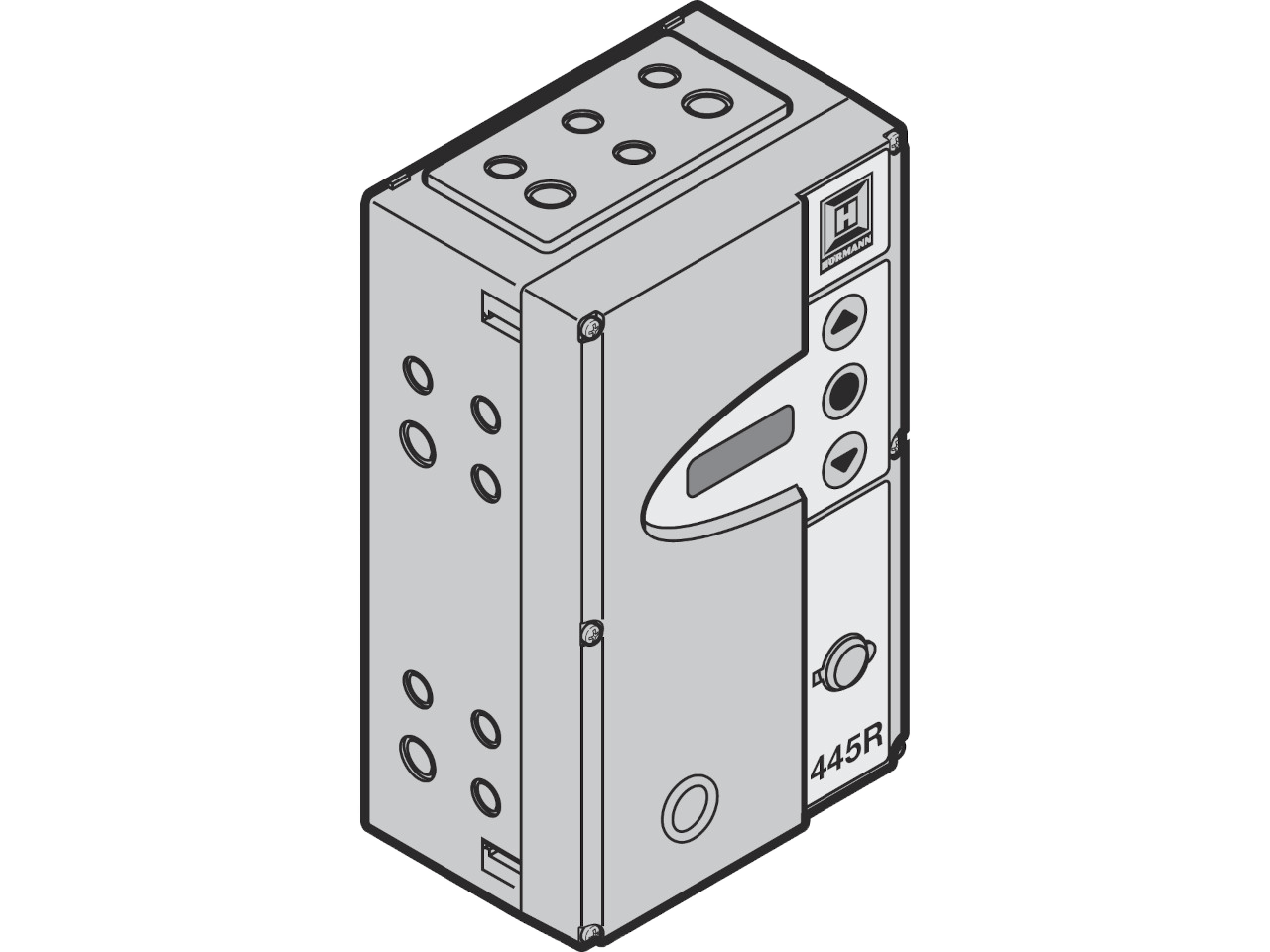 Hormann Door Control 360 in Industrial Enclosure with profile half cylinder