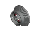 Canimex Torque Force TF D575-120 M146-3050 High Lift Drums 1in Door Weight 454kg Door Height HL 2996mm right hand side