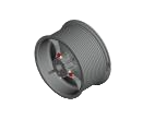 Canimex Torque Force TF D800-384 M203-9750 Standard Lift Drums 1in Door Weight 1000kg Door Height 9866mm right hand side