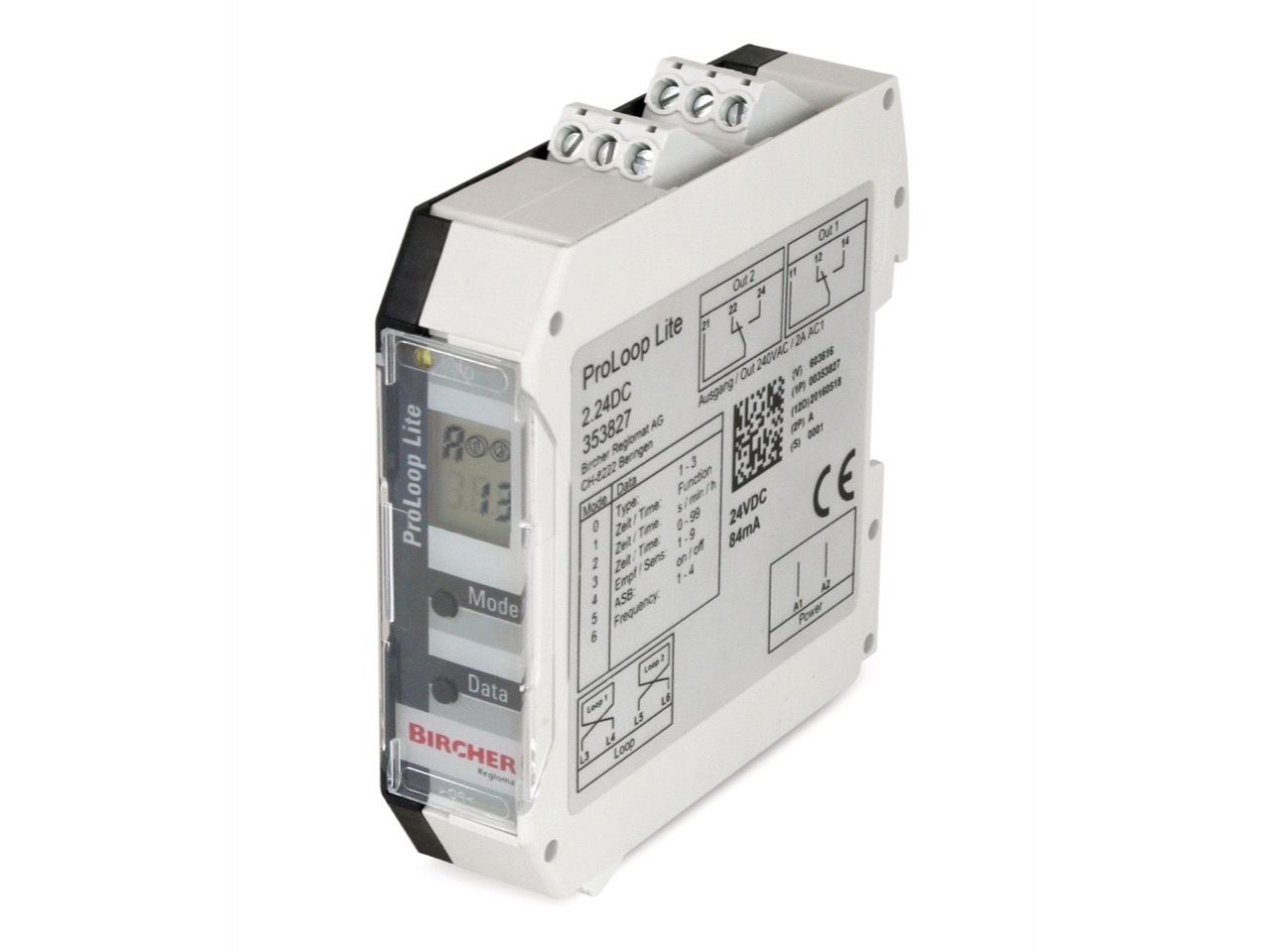 Bircher ProLoop Lite 2.230AC Loop Detector 2 Channel 230V AC