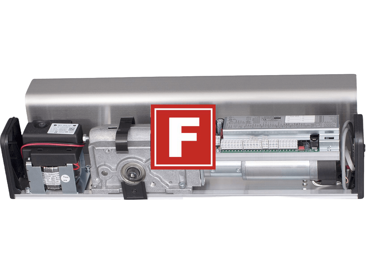 Record swing door drive DFA 127 FP GG EU F  FULL POWER FIRE