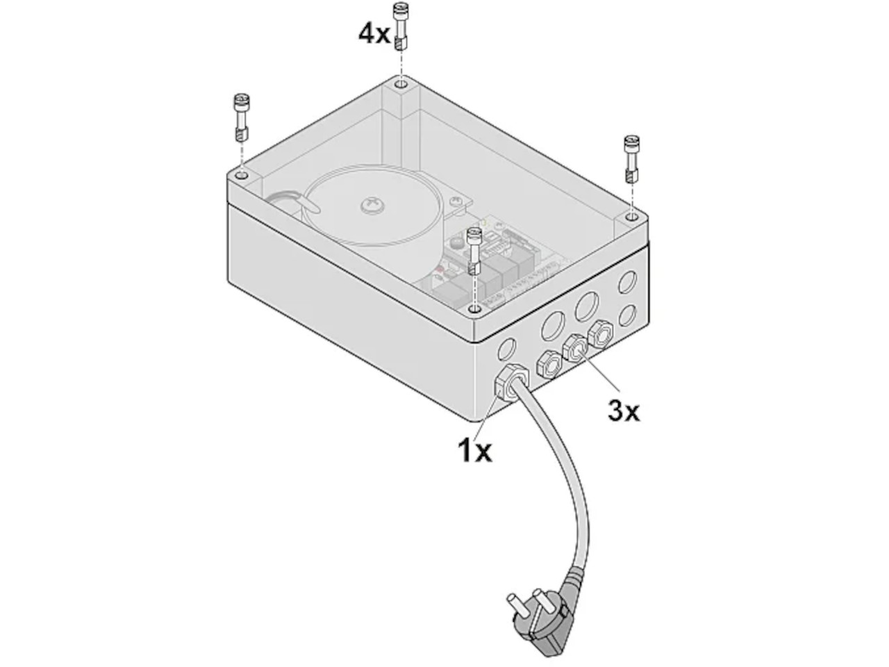 Sommer twist 200/ twist M motor control unit in housing