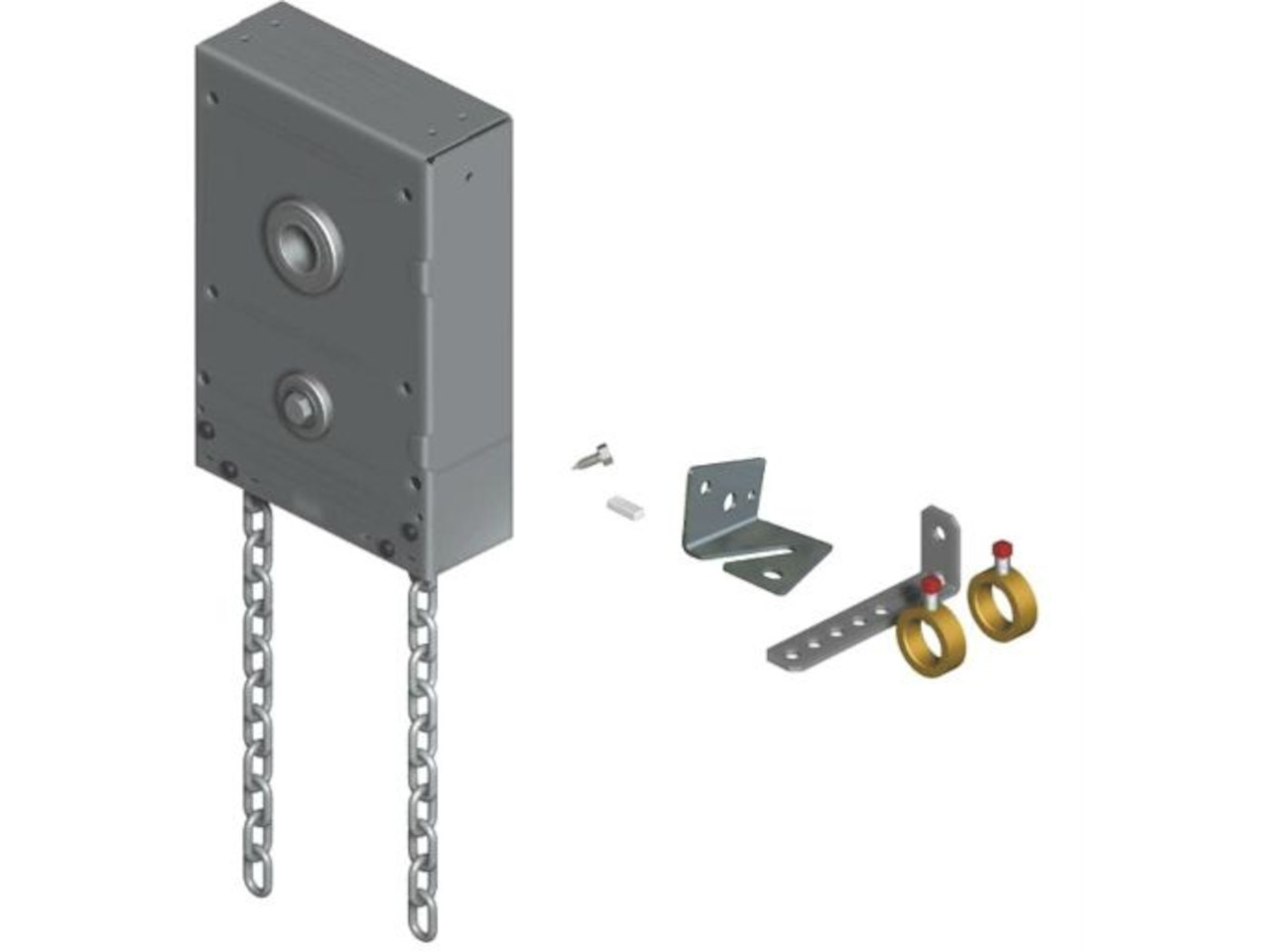 Canimex Torque Force TF Sectional Door Chain Hoist 1,25in Shaft 126690 JRG V2