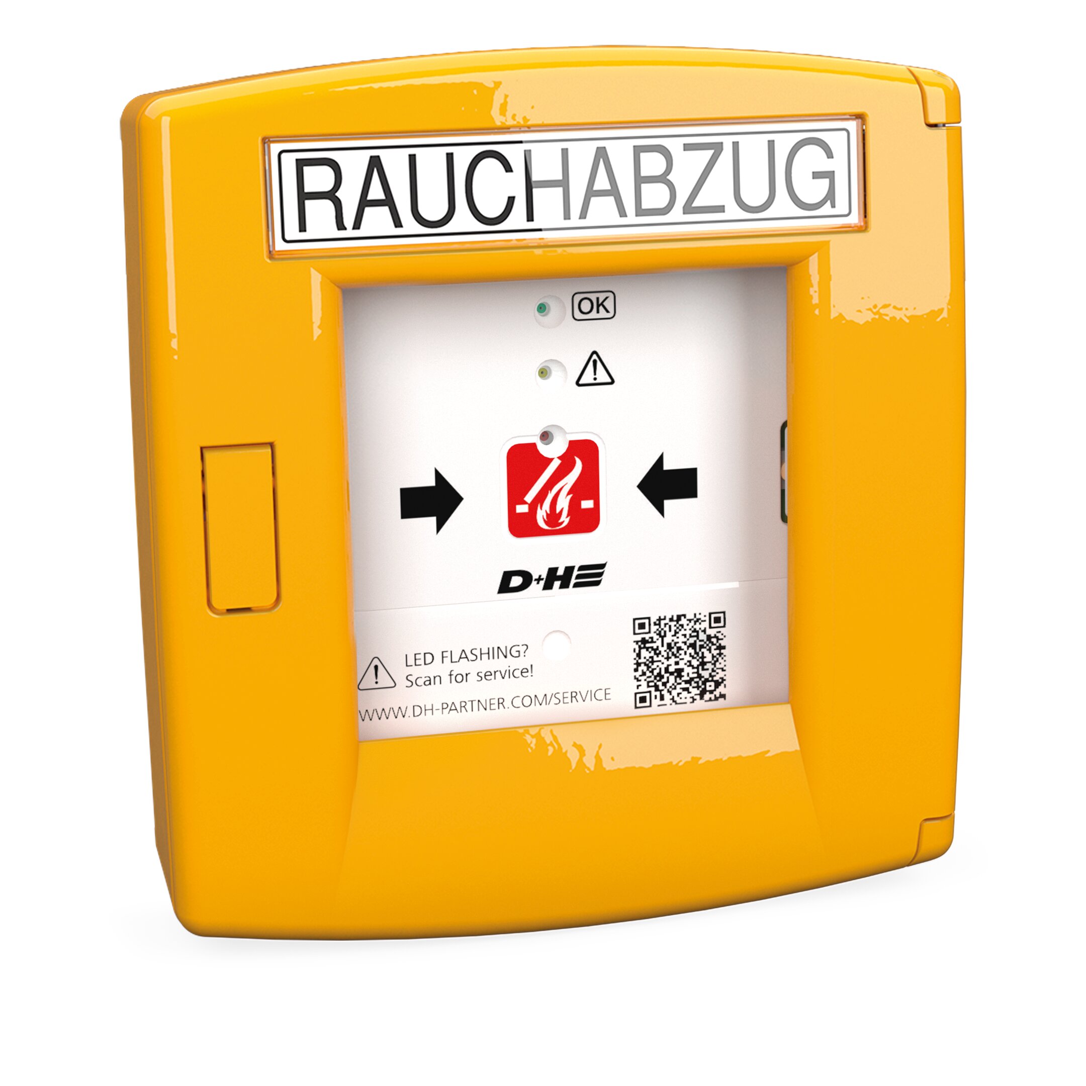 D+H RT 46-ALU/Y smoke and heat extraction control panel