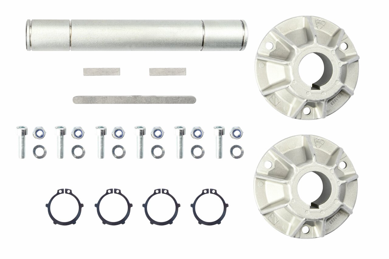 MFZ Marantec Ovitor mounting kit, centre mounting for STA 1 and VTA 11 with 25.4 mm Hollow shaft