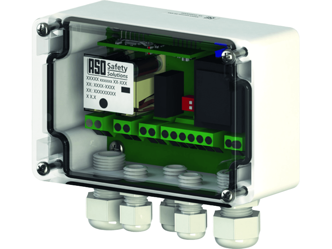 ASO Safety ELMON relay 41-312 Control Unit