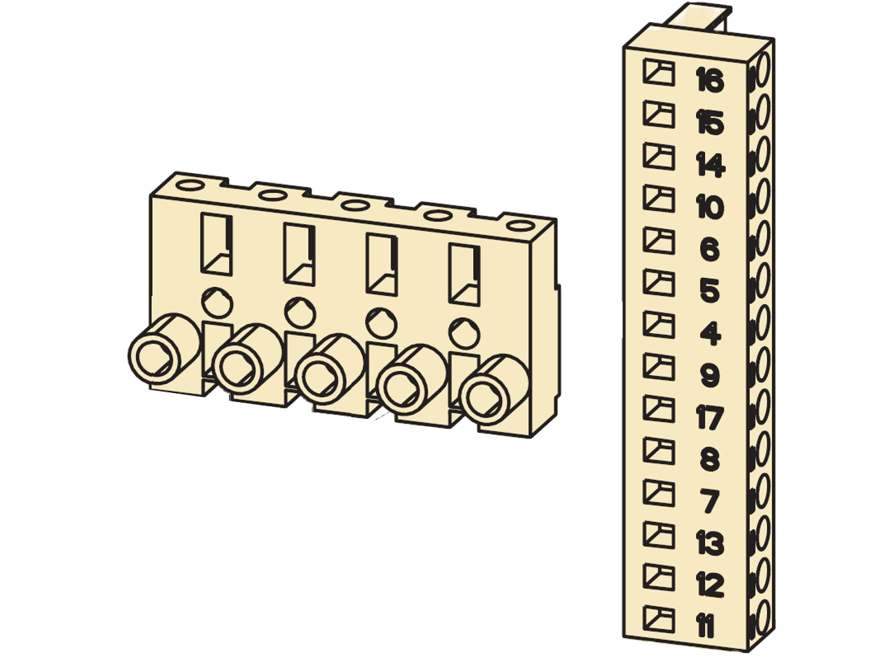 GfA Elektromaten Wiring Set Plug 14/5-pole for NES
