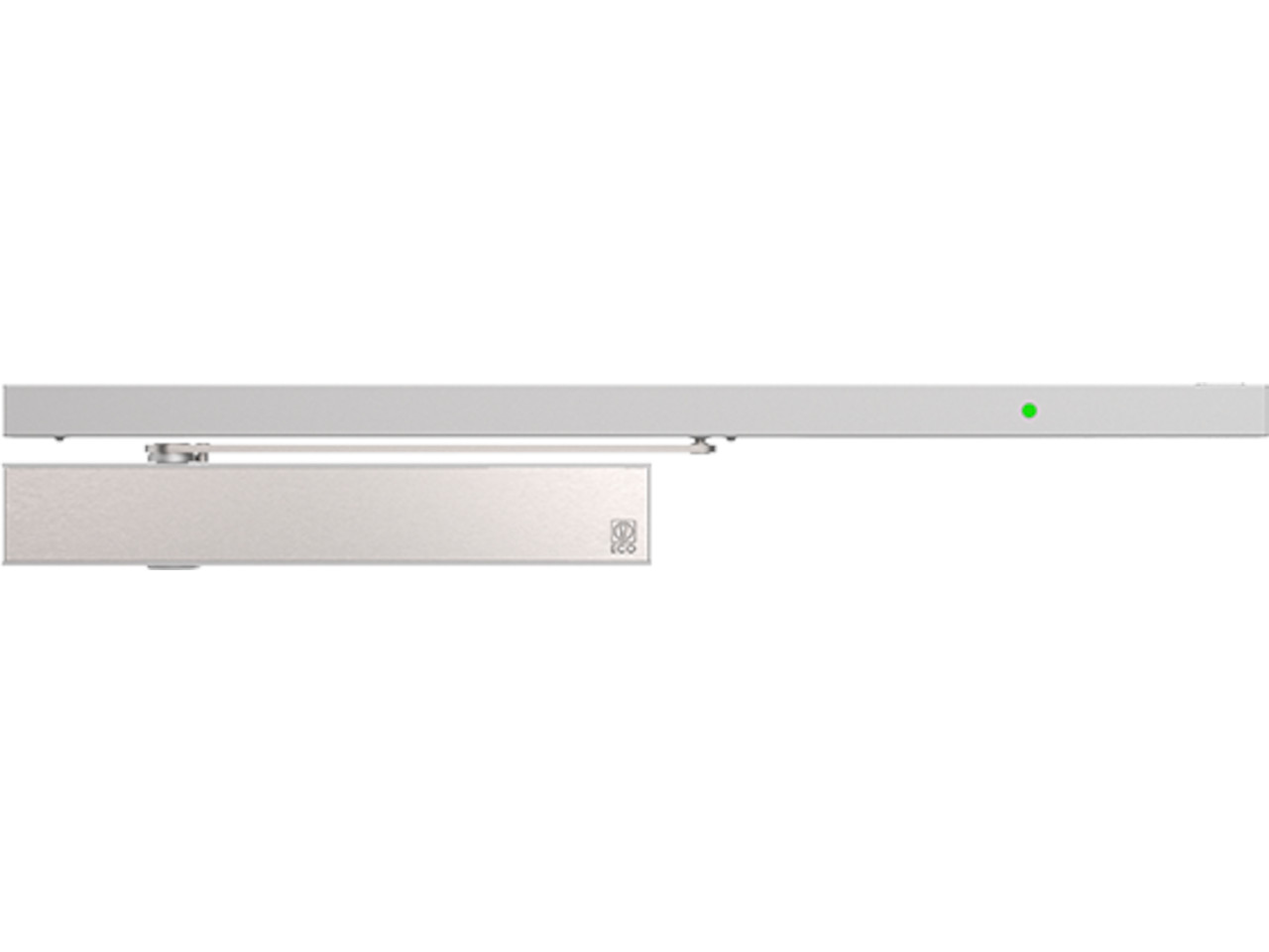 ECO FTS-R III EN 3-6 Free swing door closer complete set, silver