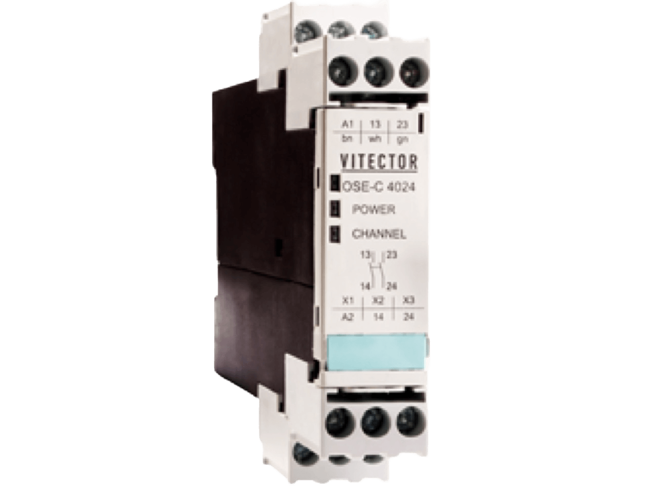 FRABA VITECTOR OSE-C 4024 Control Unit DIN-Rail Mount 24V DC