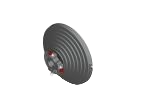 Canimex Torque Force TF D850-132 M216-3350 Vertical Lift Drums 1in Door Weight 386kg Door Height 3308mm left hand side