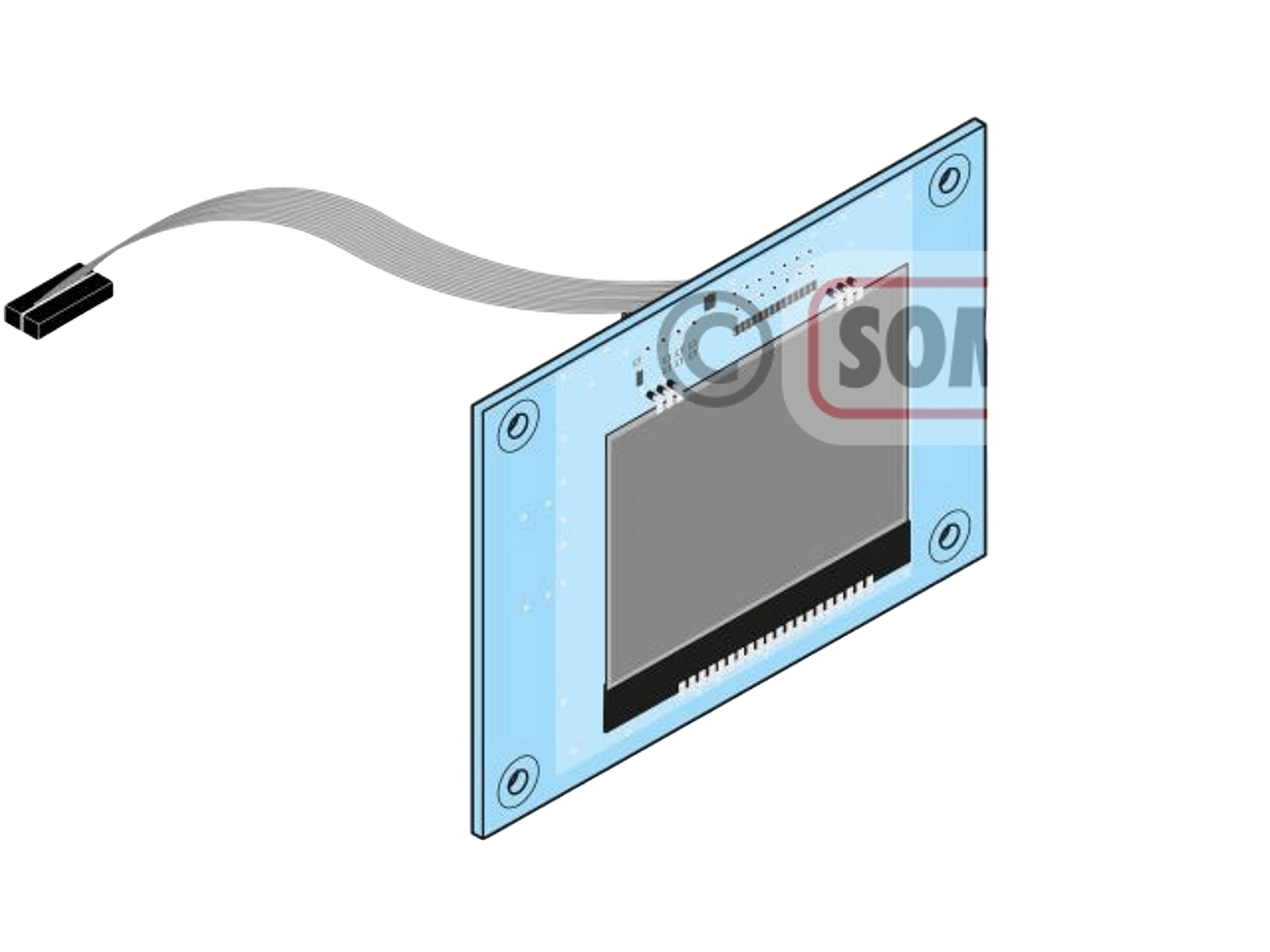 Sommer Replacement Display GIGAcontrol A