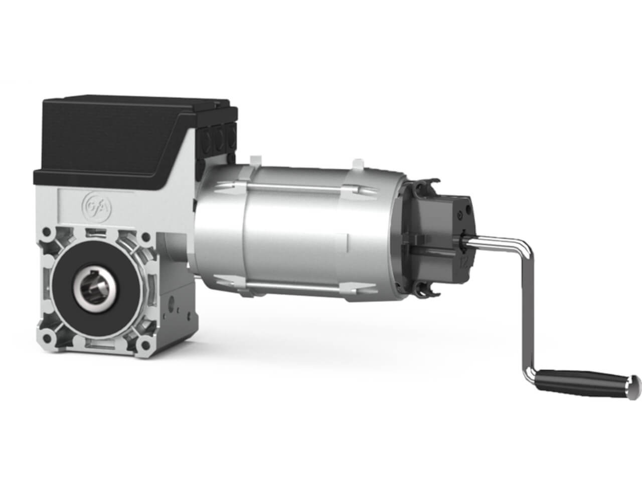 GfA Elektromaten SE 4,5.90 NHK DES Ø25,4-High-Speed Door Drive 45Nm Emergency Hand Crank