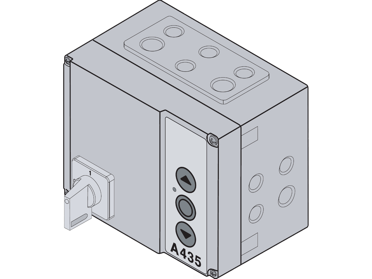 Hormann Door Control A 435 complete in Enclosure