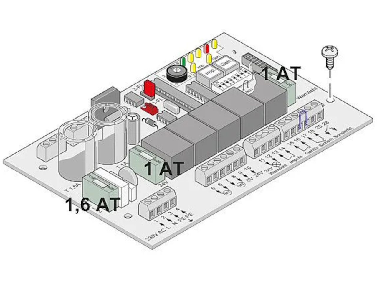 Sommer twist 200 E/EL and twist M/ML control unit
