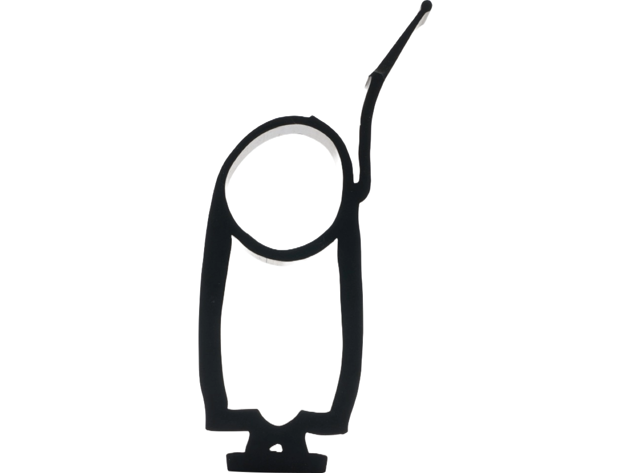 Rubber Profile Door large 1-sided Sealing Lip 25m Coil