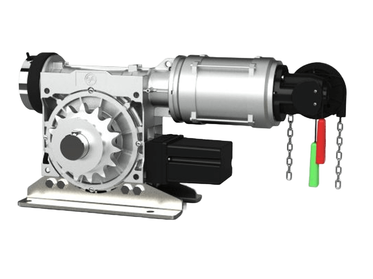 GfA Elektromaten KE 80.24 NHK DES Ø55-Chain Drive for Doors 800Nm with Emergency Hand Crank